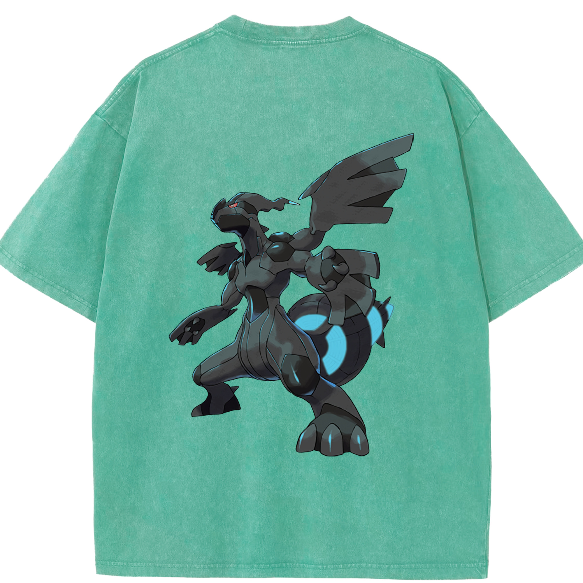（画像用） ポケットモンスター Pokémon 綿100% ヴィンテージ風 半袖Tシャツ（背面プリント）